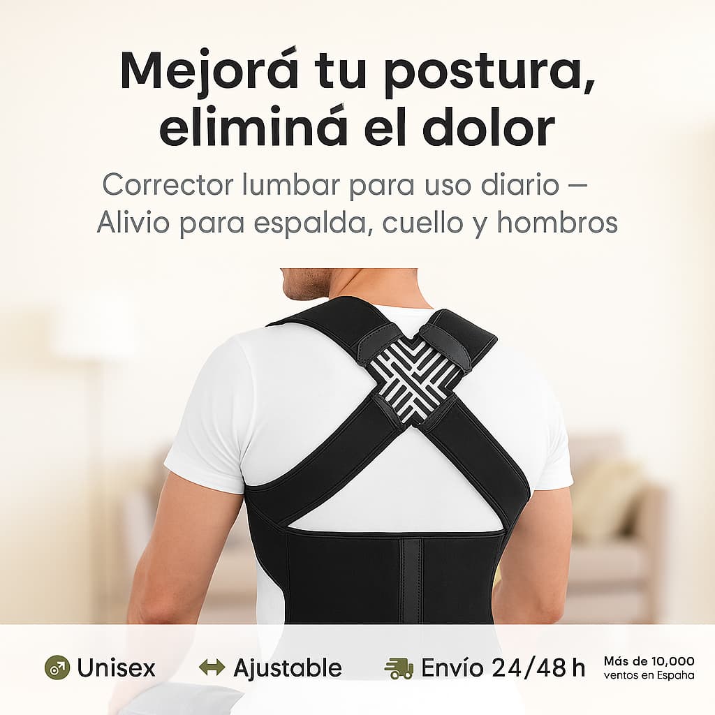Enderezá tu espalda. Sentite mejor, lucí mejor.
