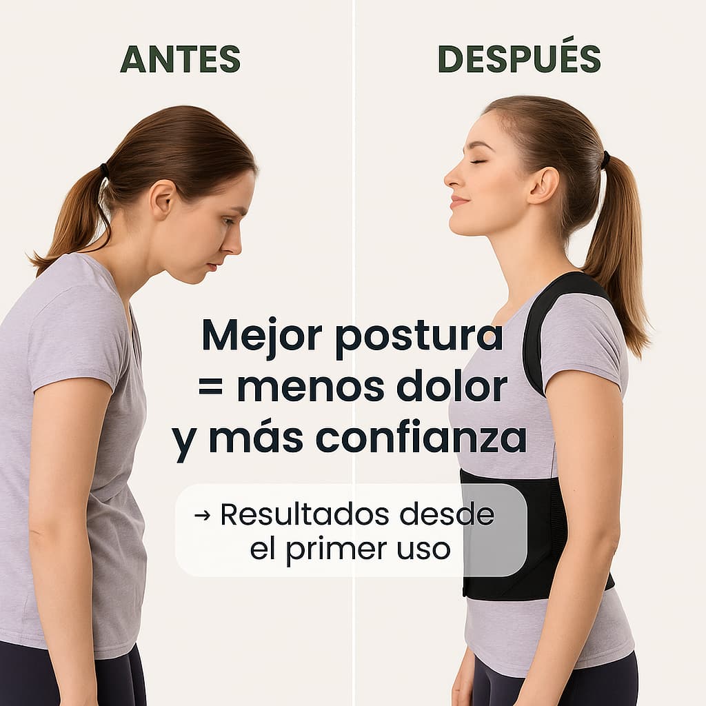Enderezá tu espalda. Sentite mejor, lucí mejor.